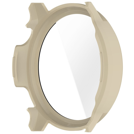 2w1 Etui + Szkło Hartowane do Garmin Venu 4 41mm, beżowe