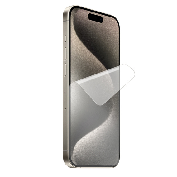 2x Folia Hydrożelowa do iPhone 15 Pro, ERBORD Hydrogel Foil