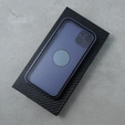 Etui do iPhone 14, Dual Glass, do Magsafe, fioletowe