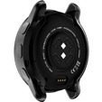 2w1 Etui z Osłoną Silikonową na ekran do Garmin Venu 2 Plus, Czarne