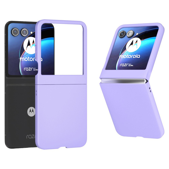 Etui do Motorola Razr 50 5G / Razr 60 5G, PC Case, fioletowe