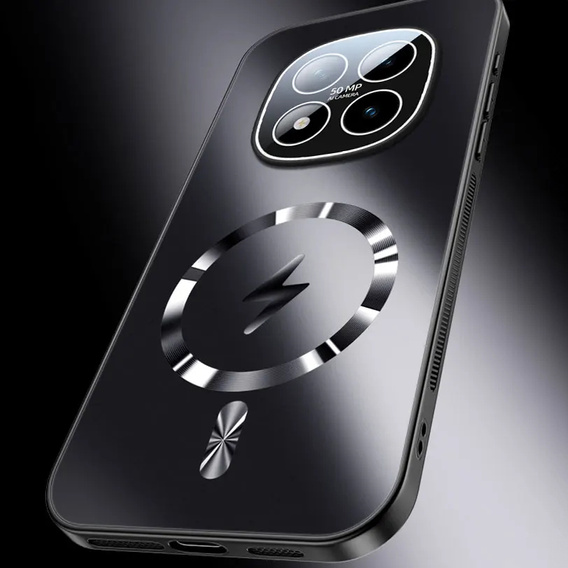 Etui ochronne do Xiaomi Redmi Note 15 Pro 5G, do MagSafe, czarne