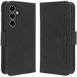 Etui z klapką do Samsung Galaxy S23 FE, Card Slot, czarne