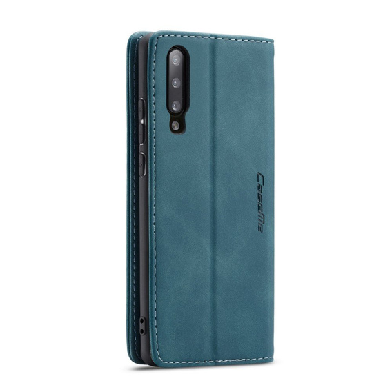 Etui CASEME do Samsung Galaxy A50/A50S/A30S, Leather Wallet Case, niebieskie