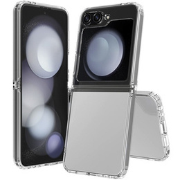 Etui do Samsung Galaxy Z Flip7 FE / Z Flip6, Fusion Hybrid, przezroczyste