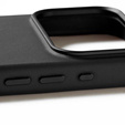 Etui Mujjo Skórzane do iPhone 17 Pro Max, MagSafe, czarne