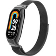 Pasek Bransoleta Milanese do Xiaomi Smart Mi Band 8 / Xiaomi Smart Mi Band 9, Czarny