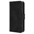 Etui z klapką do Motorola Moto G24 / G24 Power / G04, Card Slot, czarne