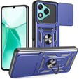 Etui pancerne do Honor 400 Lite, CamShield Slide, niebieskie