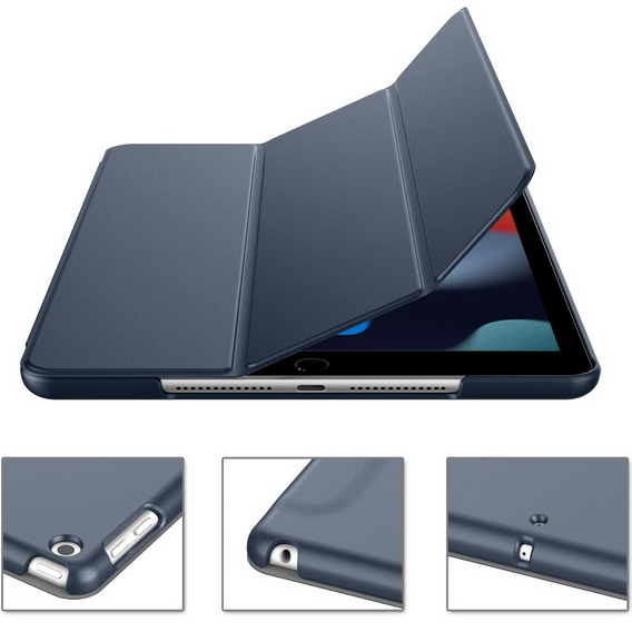 Etui do iPad 10.2" 2021/2020/2019 (9/8/7 gen.), Smartcase, granatowe