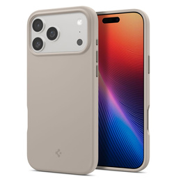 Etui Spigen do iPhone 17 Pro Max, Silicone Fit Mag MagSafe, Stone