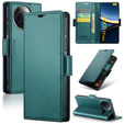 Etui do Xiaomi Poco F7 Ultra, ERBORD Glossy Litchi, portfel z klapką, zielone