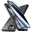Etui do Samsung Galaxy S25 Ultra, Privacy Dual Glass, czarne