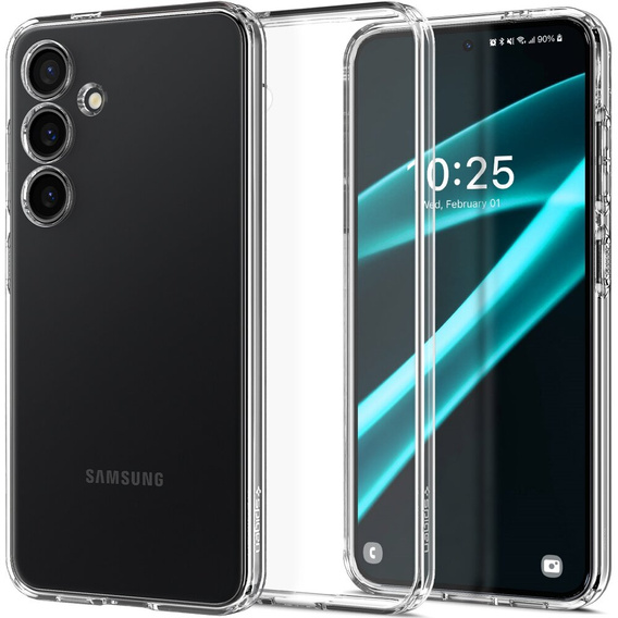 OUTLET Etui Spigen do Galaxy S21 FE, Liquid Crystal, przezroczyste