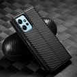 Etui z klapką do Xiaomi Redmi Note 12 4G, Carbon LC.IMEEKE, czarne