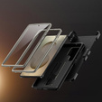 Etui do Samsung Galaxy S25 Ultra, Tongate MECH Series, Klips do paska, TiGray