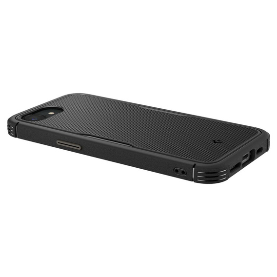 Etui Spigen do Iphone 16E, Core Armor MagSafe, czarne + Szkło Hartowane 9H