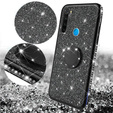 Etui do Xiaomi Redmi Note 8, Bling brokat, Czarne