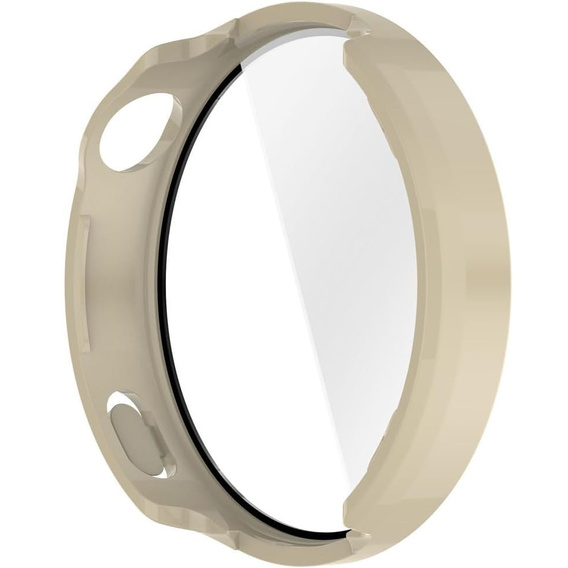 2w1 Etui + Szkło Hartowane do Huawei Watch GT 6 41mm, Beżowe