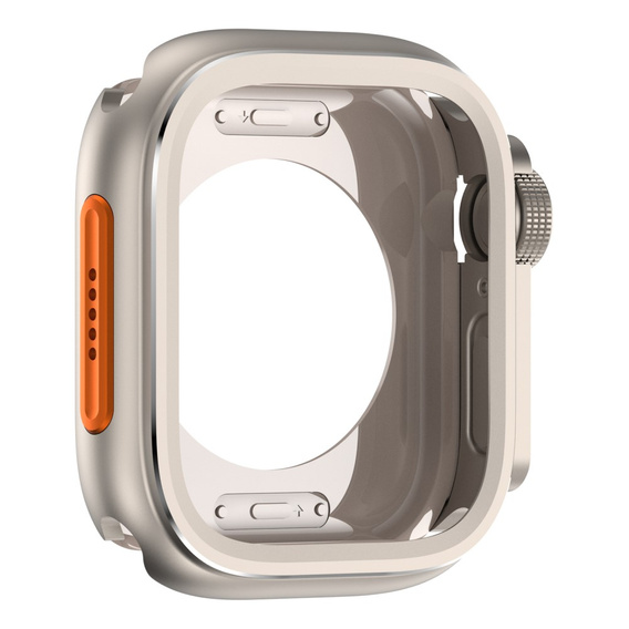 Etui aluminiowe do Apple Watch 10/11 46mm, tytanowe