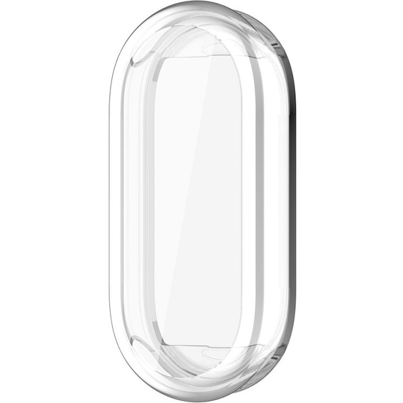 Etui Silikonowe do Xiaomi Smart Band 10 / 9 / 8, Przezroczyste