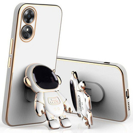Etui do Oppo A17, Astronaut, białe