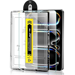 Szkło hartowane HD z narzędziem do automatycznego usuwania kurzu do iPad mini 8.3" 2021 (6 gen.) / iPad mini 8.3" 2024 (7 gen.)