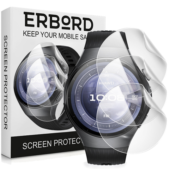 3x Folia Hydrożelowa ERBORD do Huawei Watch 5 46mm