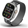 Bransoleta do Apple Watch 1/2/3/4/5/6/7/8/9/10/11/SE Ultra 1/2/3 42/44/45/46/49mm, Szara