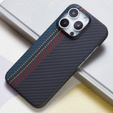 Etui do iPhone 16 Pro, Aramid Fiber MagSafe, czarne 
