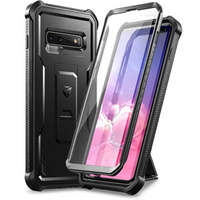 Etui pancerne do Samsung Galaxy S10 Plus, Dexnor Full Body, czarne