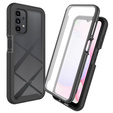 Etui do Samsung Galaxy A13 4G, Shockproof, z folią, czarne