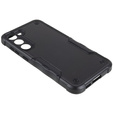 Etui pancerne do Samsung Galaxy S23, Dual-Layer, czarne