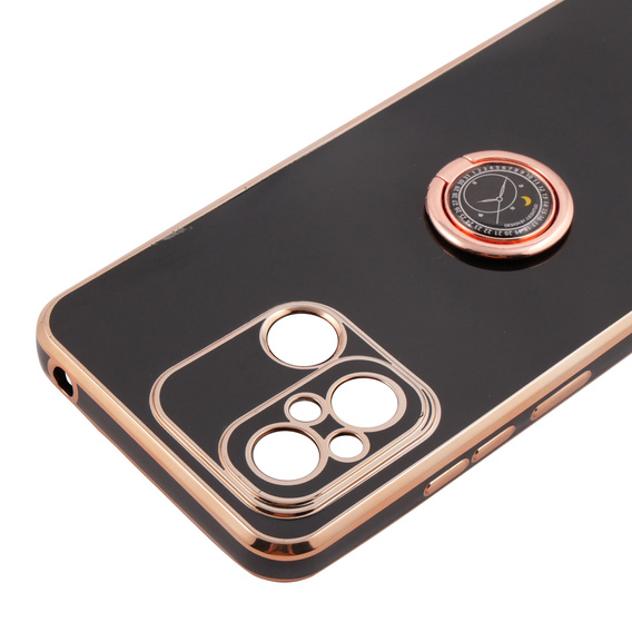 Etui do Xiaomi Redmi 12C, Electro Ring, czarne