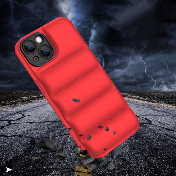 Etui Puffer Case do iPhone 12, Red