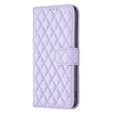 Etui z klapką do OnePlus 12 5G, Wallet, BINFEN COLOR, fioletowe
