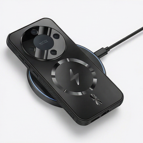 Etui ochronne do Honor Magic 8 Lite, do MagSafe, czarne