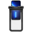 Wodoszczelne etui Spigen A601 Universal Waterproof Case 1-Pack, czarne