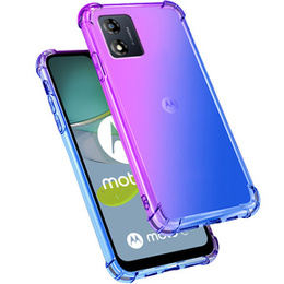 Etui Gradient Dropproof do Motorola Moto E13, Fioletowe / niebieskie