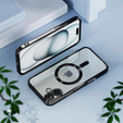 Etui do iPhone 16 Plus, Electro MagSafe, czarne + Szkło na ekran