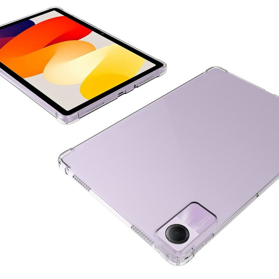 Etui do Xiaomi Redmi Pad SE 11", Silikonowe, przezroczyste