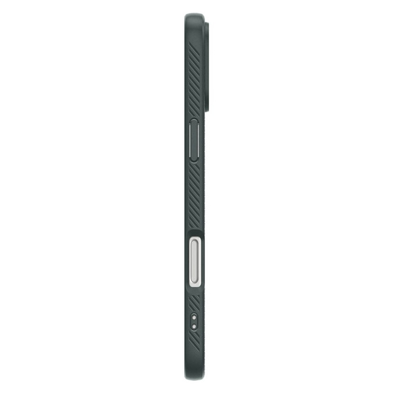 Etui Spigen Liquid Air do iPhone 16 – kolor Abyss Green + Szkło Hartowane 9H
