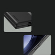 Etui z rysikiem NILLKIN do Samsung Galaxy Z Fold6 5G, Flex Pure, czarne