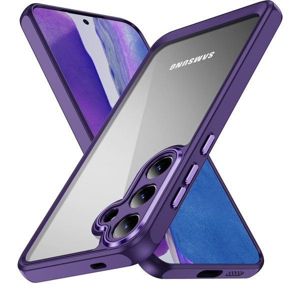 Etui do Samsung Galaxy S24, ERBORD Impact Guard, ciemnofioletowe
