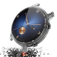2w1 Etui z Osłoną na ekran do Huawei Watch GT 2 42mm, Przezroczyste, Bezbarwne