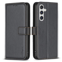 Etui z klapką do Samsung Galaxy A35 5G,BINFEN Wallet, czarne