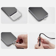 Smycz do telefonu Spigen Crossbody Strap + Wrist Strap + ConTag, niebieska