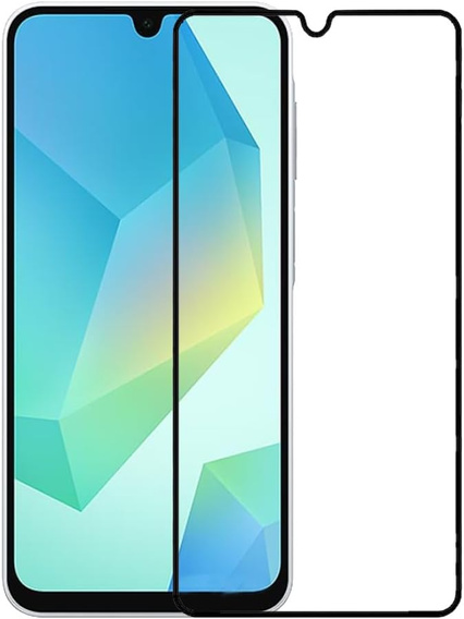 Szkło Hartowane 3D do Samsung Galaxy A16 / A16 5G, czarna ramka