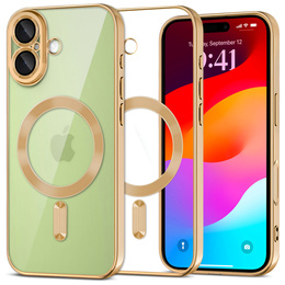 Etui do iPhone 17 Electro MagSafe – złote