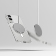 Etui Ringke Fusion MagSafe do Samsung Galaxy S25 Edge – Przezroczyste + Szkło Hartowane 9H